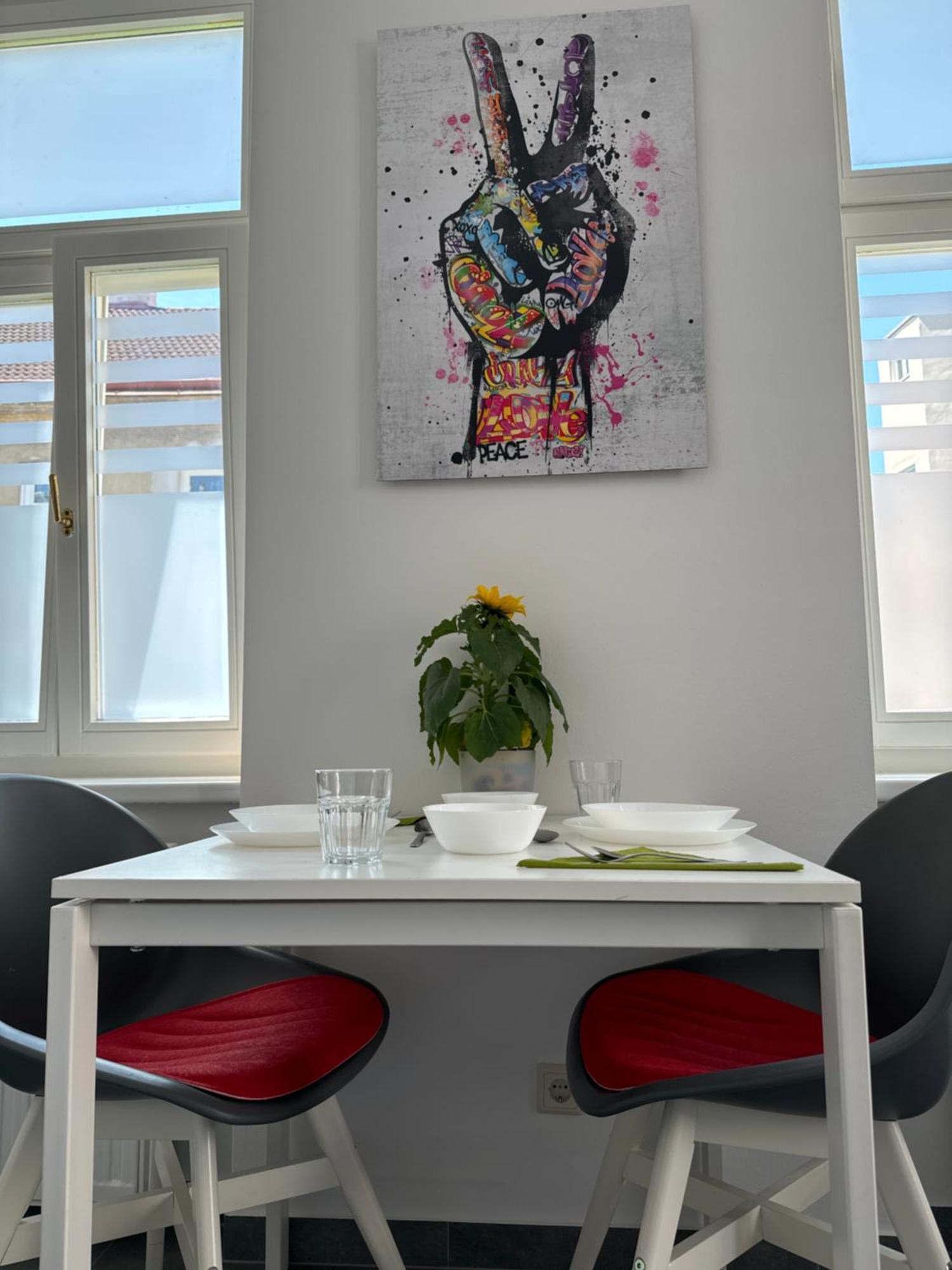 Ferienwohnung Klein Aber Fein Mit Terrasse Wien Exterior foto
